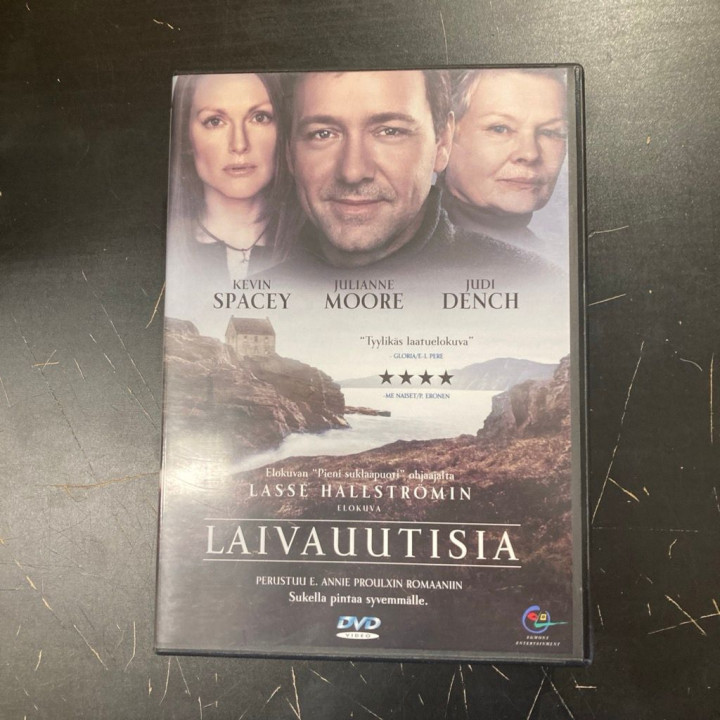 Laivauutisia DVD (VG+/VG+) -draama-